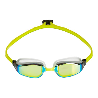 Aquasphere Lentes Fastlane / Blanco - Amarillo / Yellow Titanium Mirrored