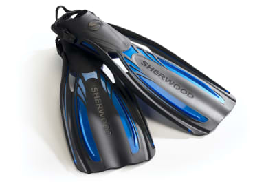 Sherwood Aletas Elite / Negro - Azul