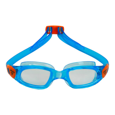 Phelps Lentes Tiburon Kid / Celeste - Naranja / Clear 