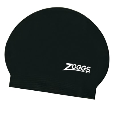 Gorra de Natación Zoggs Junior Latex Cap Negro
