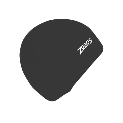 Gorra de Natación Zoggs Junior Silicone Cap Black