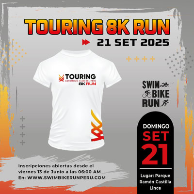 Touring 8k Run - Lince 21 Sep 2025
