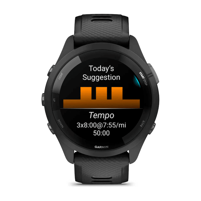 Garmin Foreruner 265 Music / Negro3