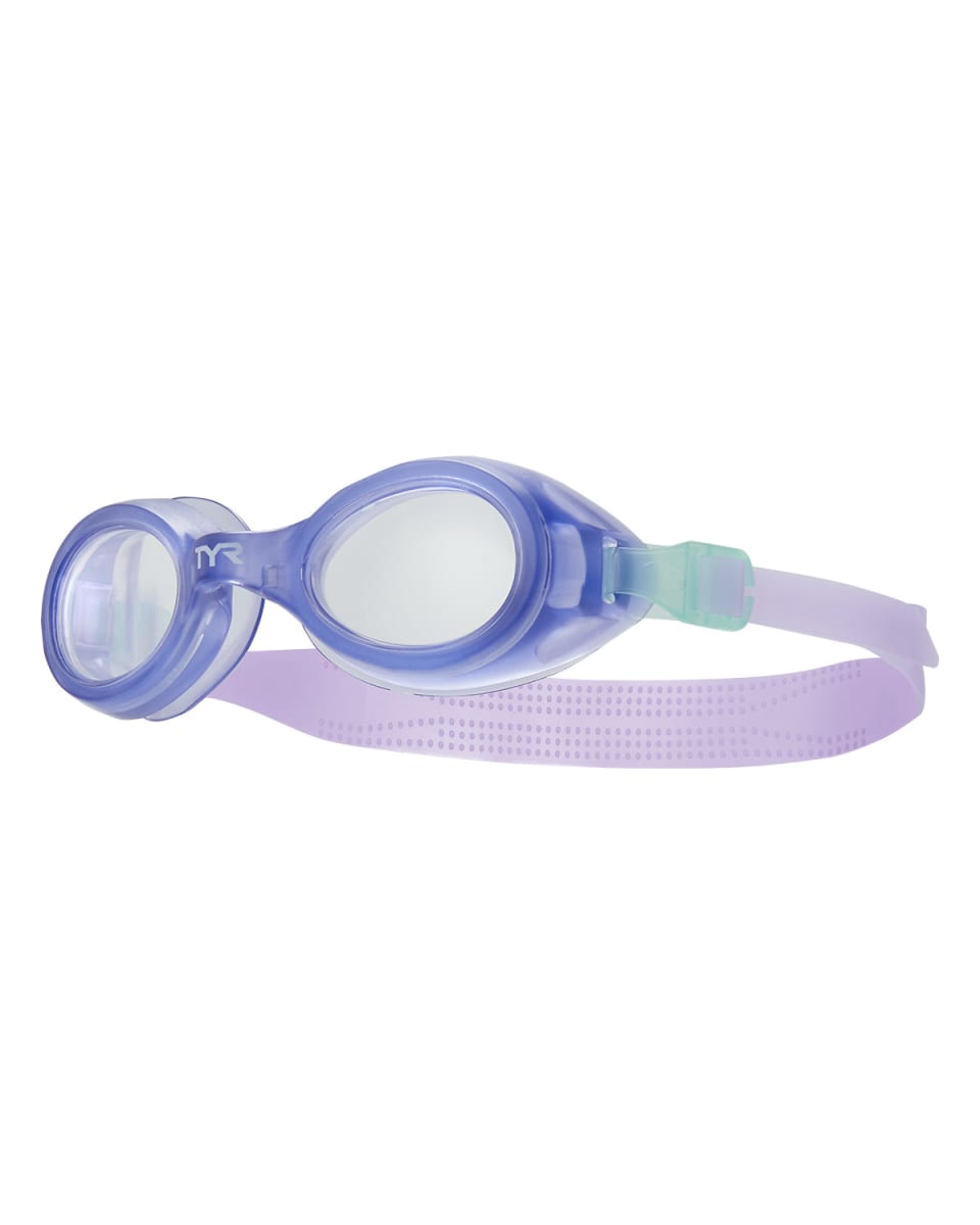 TYR Lentes Aqua Blaze Kids / Transparente - Morado / Clear1