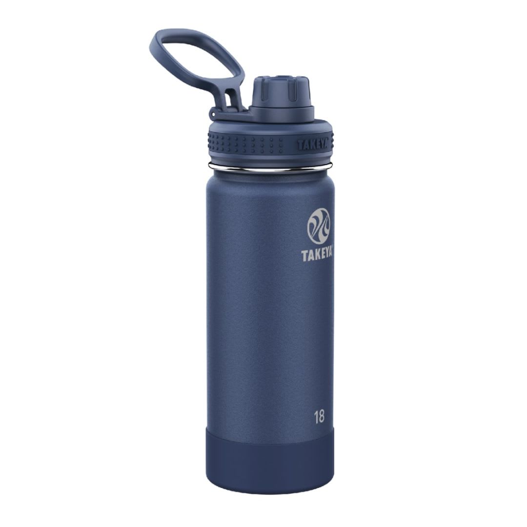 Takeya Actives 18 oz Spout Bottle Midnight2