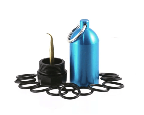 DIVE TANK KEY CHAIN AZUL1