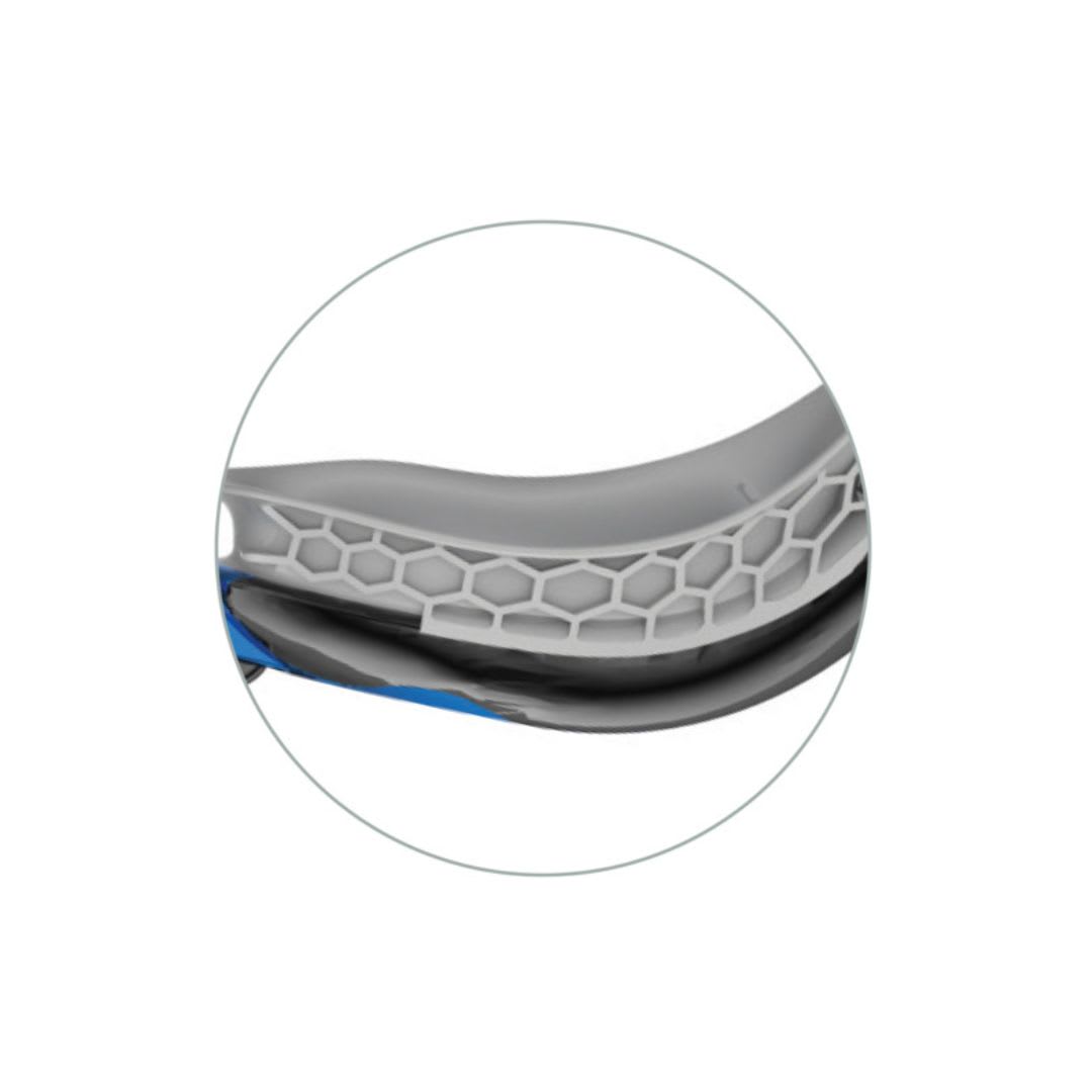 Lente de Natación Zoggs Raptor HCB Titanium Gris/Negro4