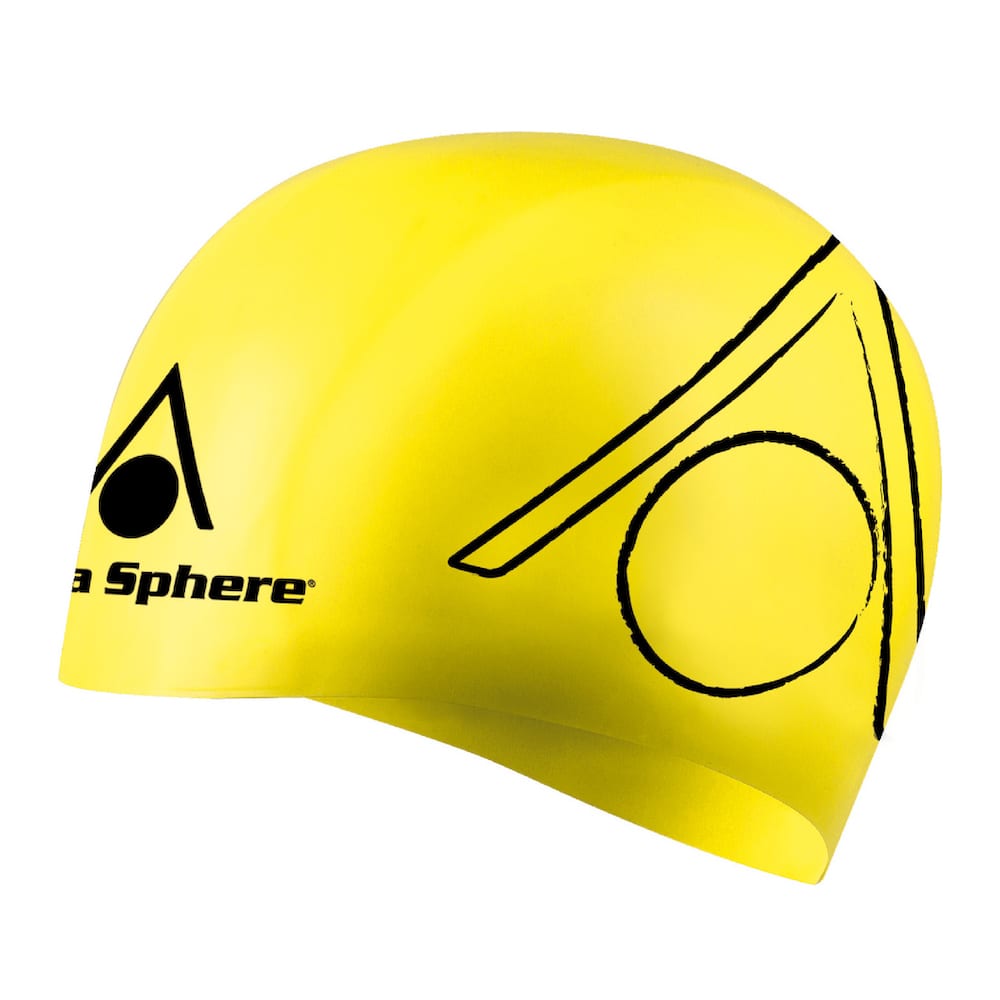 Aquasphere Gorro Tri-Cap / Amarillo1