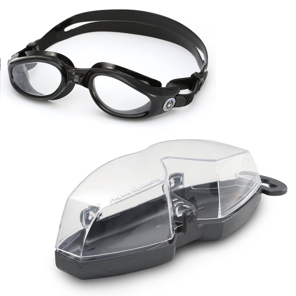 Aquasphere Lentes Kaiman / Negro / Clear Lens5