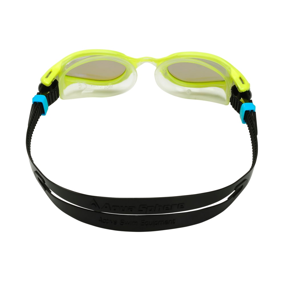 Aquasphere Lentes Kaiman Exo / Amarillo / Blue Titanium Mirrored5