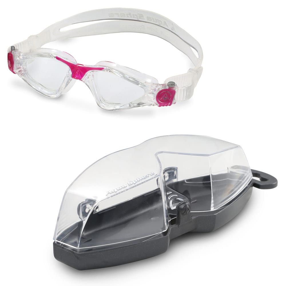 Aquasphere Lentes Kayenne Compact fit / Transparente - Fucsia / Clear Lens6