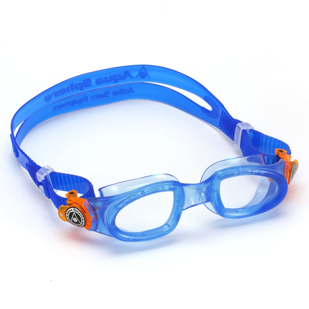 Aquasphere Lentes Moby Kid / Azul - Naranja / Clear Lens1