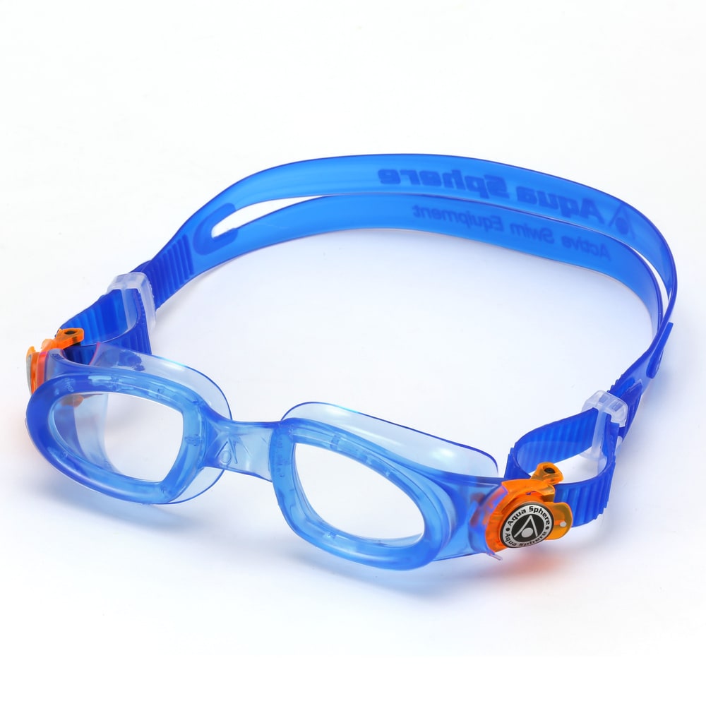 Aquasphere Lentes Moby Kid / Azul - Naranja / Clear Lens3