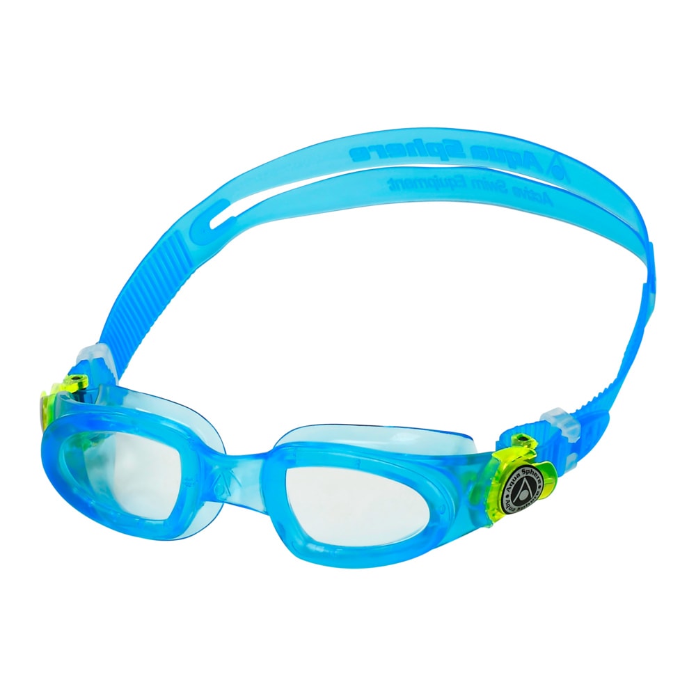 Aquasphere Lentes Moby Kid / Celeste - Verde / Clear Lens2