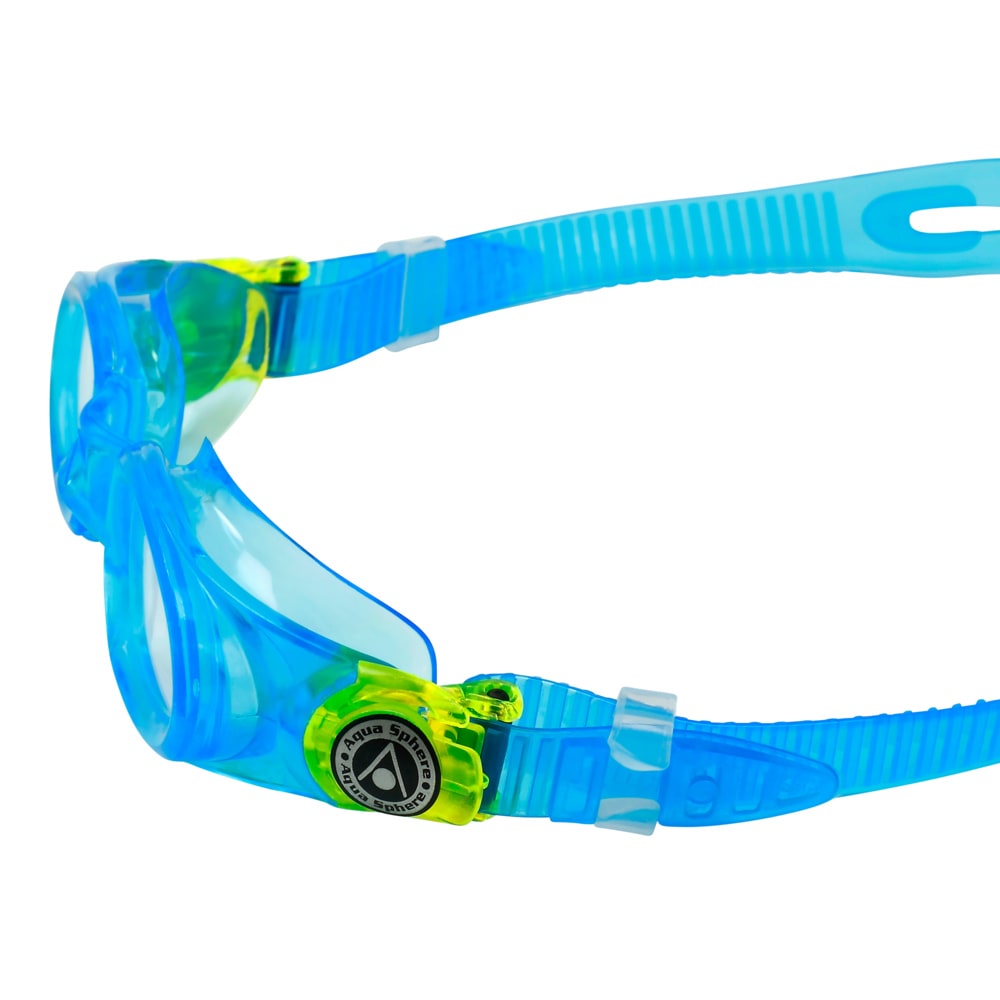 Aquasphere Lentes Moby Kid / Celeste - Verde / Clear Lens3