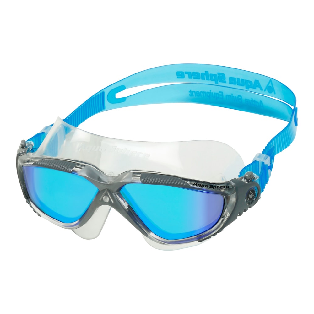 Aquasphere Máscara Vista / Gris / Blue Titanium Mirrored3