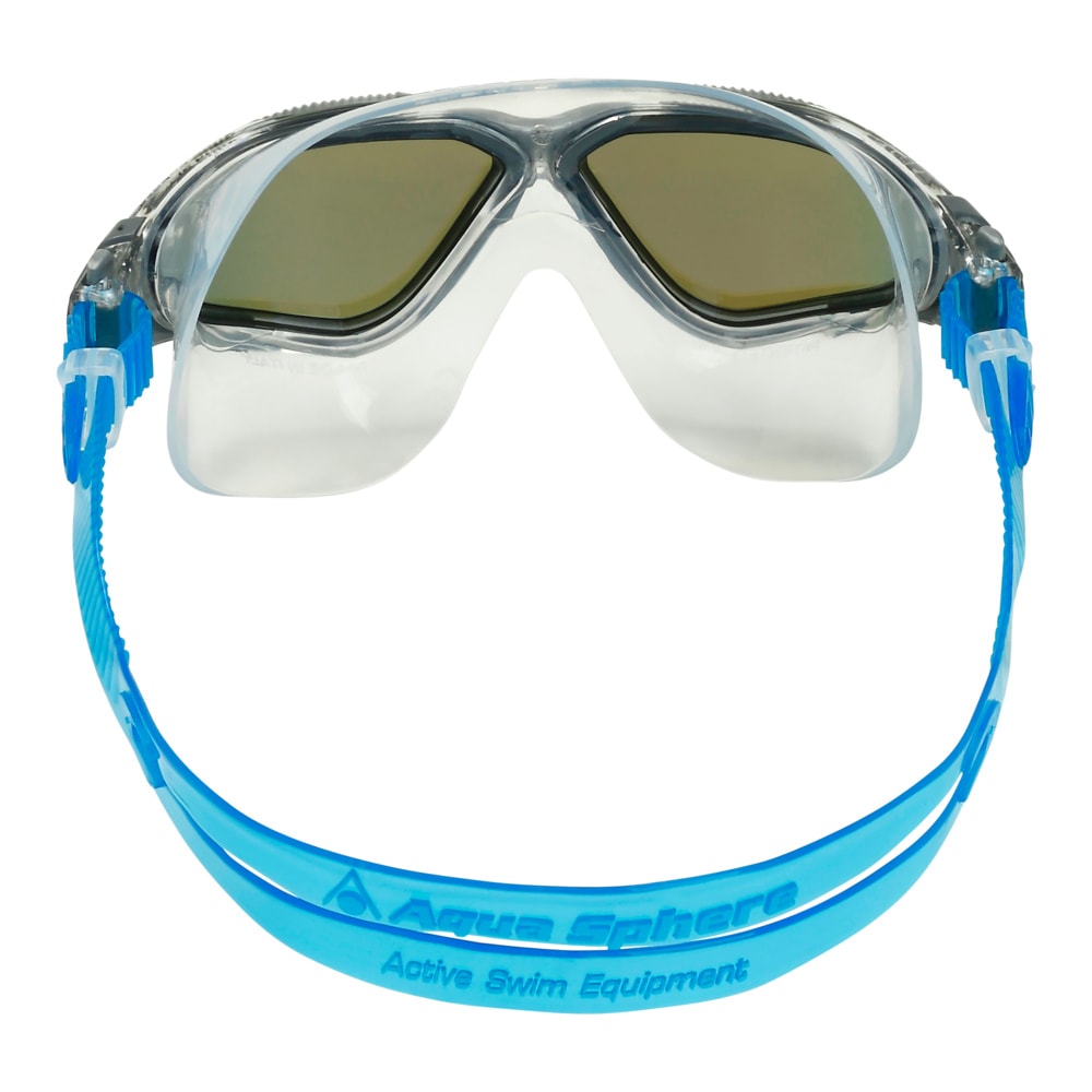 Aquasphere Máscara Vista / Gris / Blue Titanium Mirrored5