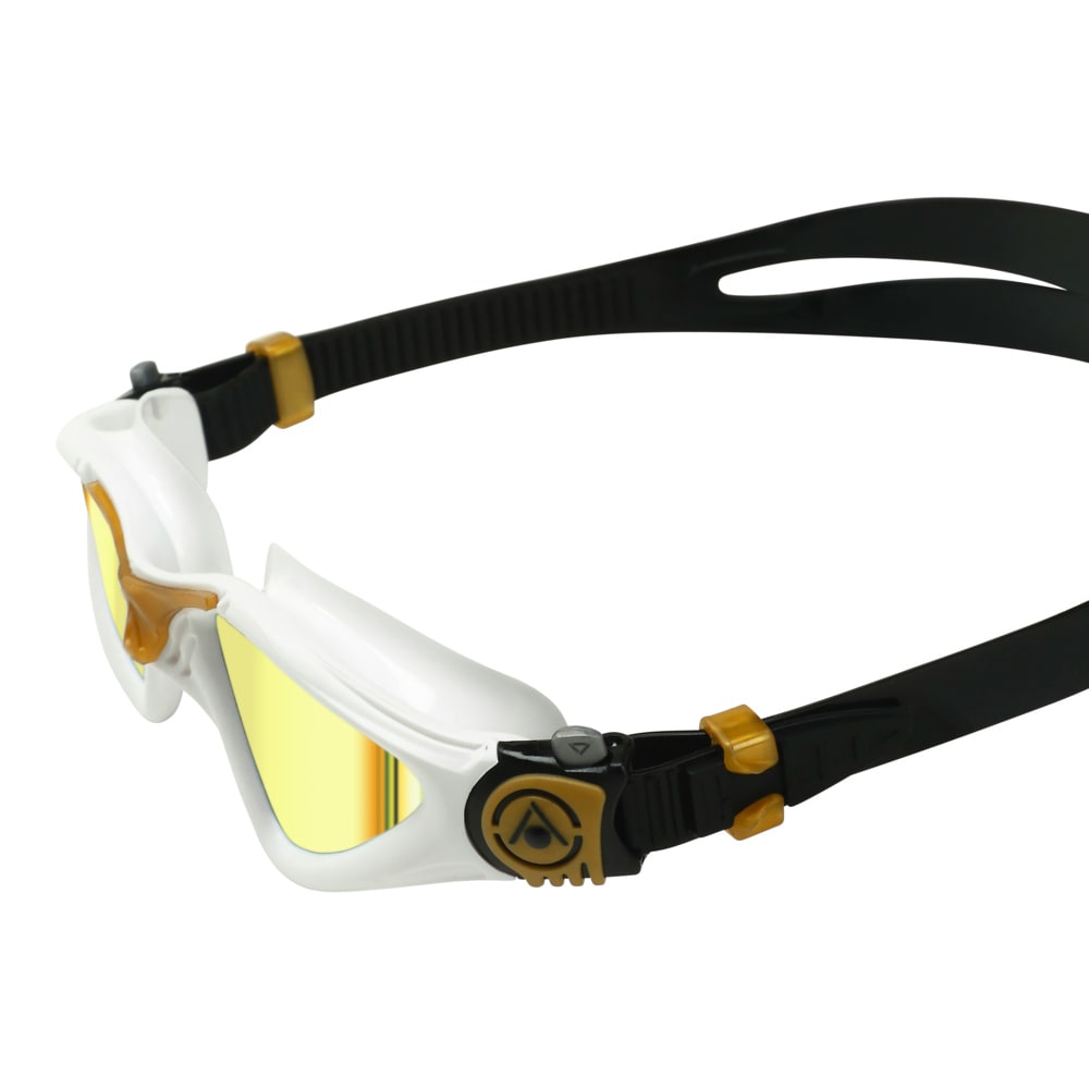 Aquasphere Lentes Kayenne / Blanco - Dorado / Gold Titanium Mirrored4