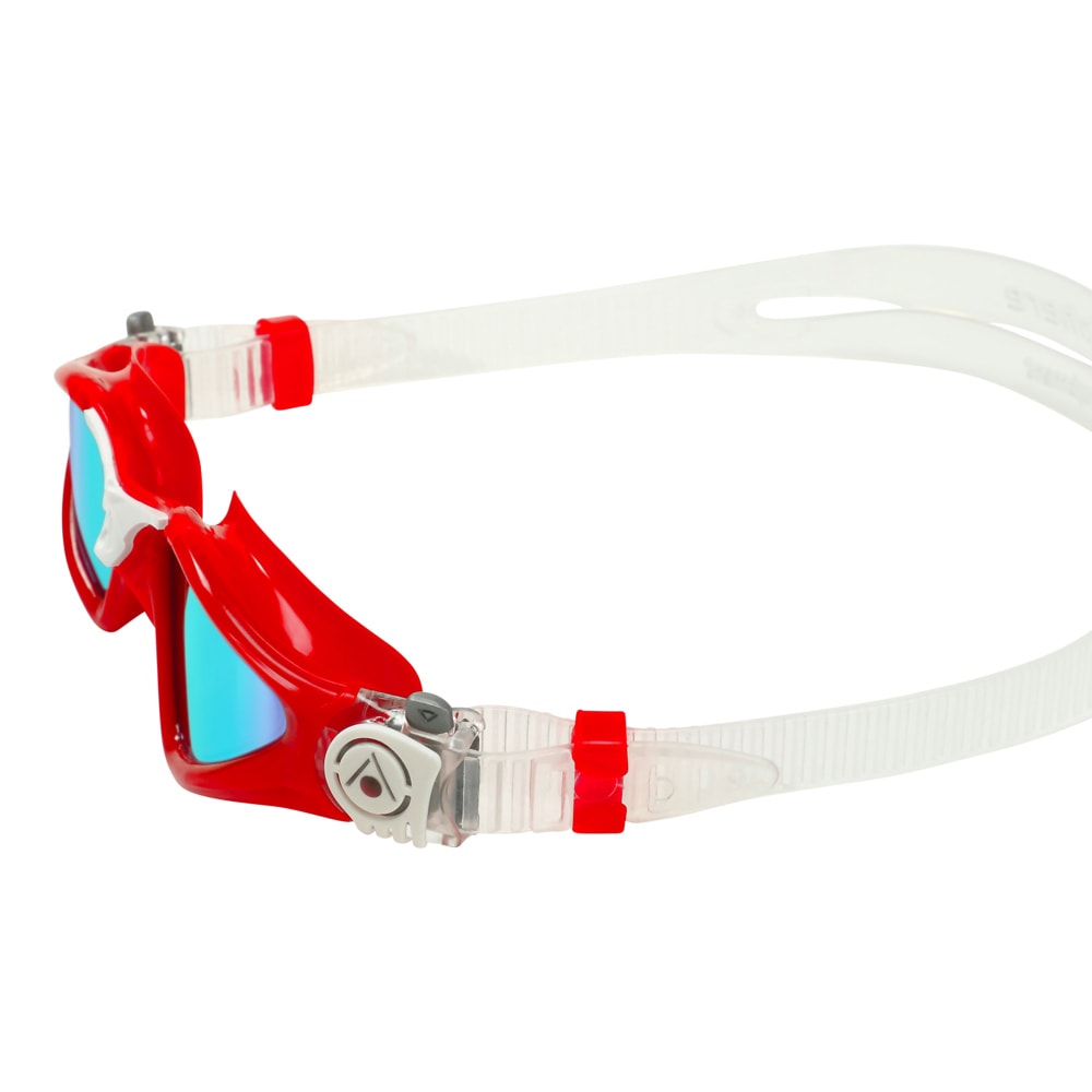 Aquasphere Lentes Kayenne Compact / Rojo - Blanco / Blue Titanium Mirrored4