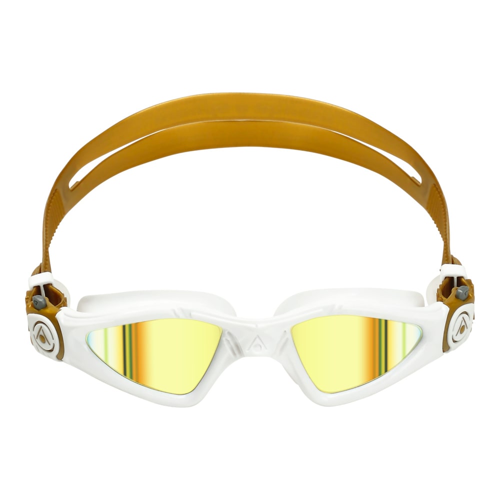 Aquasphere Lentes Kayenne Compact Fit / Blanco - Dorado / Gold Titanium Mirrored1