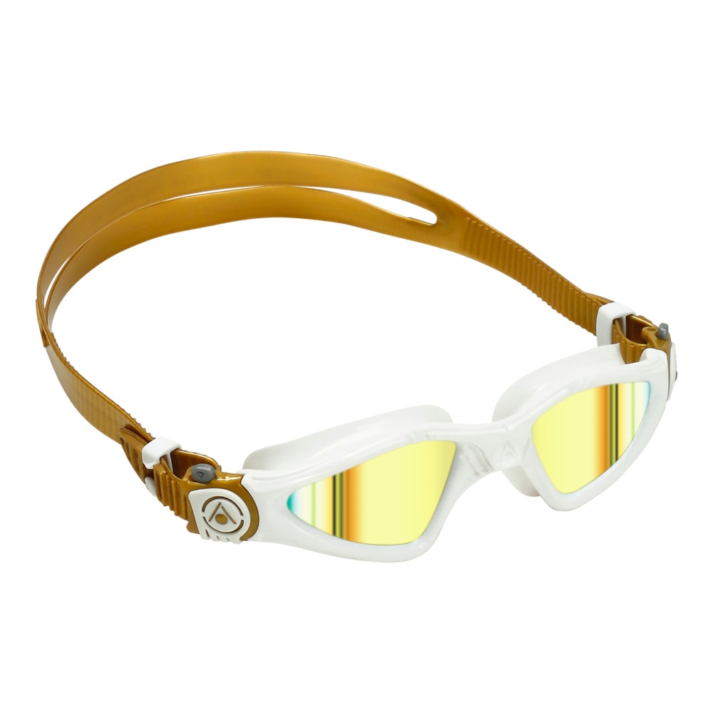 Aquasphere Lentes Kayenne Compact Fit / Blanco - Dorado / Gold Titanium Mirrored3