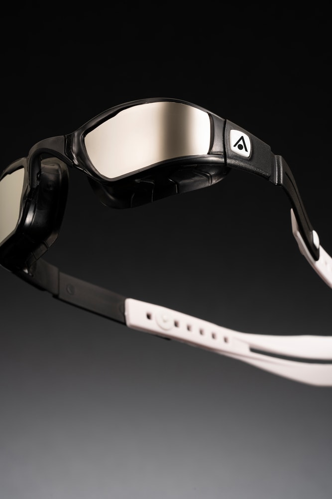 Aquasphere Lentes Ninja / Negro - Blanco / Silver Titanium Mirrored5