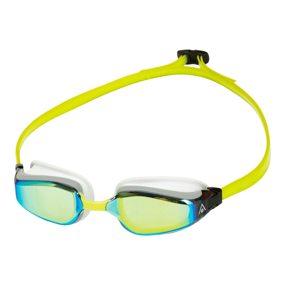 Aquasphere Lentes Fastlane / Blanco - Amarillo / Yellow Titanium Mirrored1