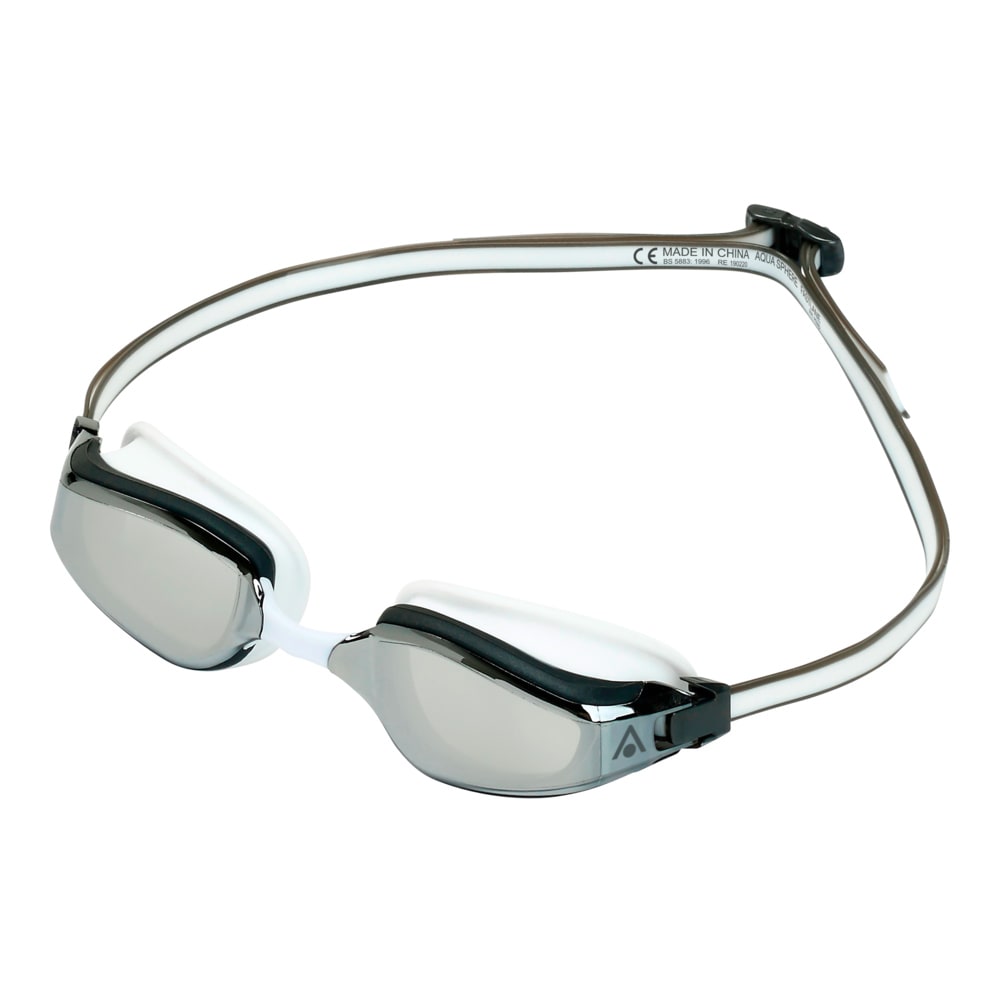 Aquasphere Lentes Fastlane / Blanco - Gris / Silver Titanium Mirrored1