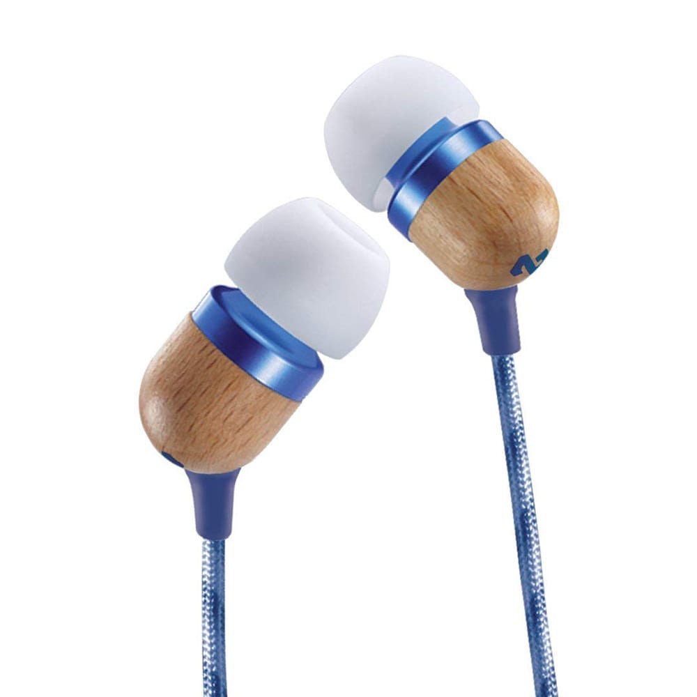 The House Of Marley Earphones Smile Jamaica - Denim4