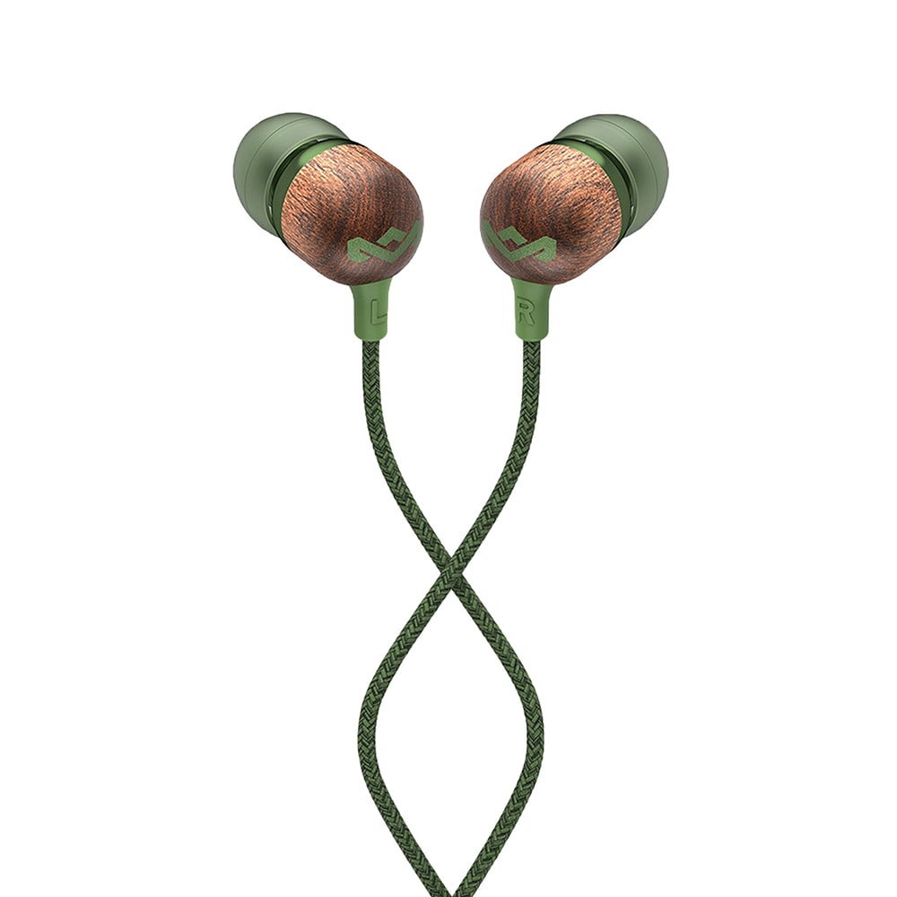 The House Of Marley Earphones Smile Jamaica - Green1