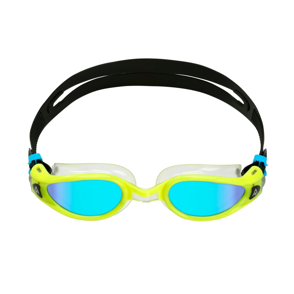 Aquasphere Lentes Kaiman EXO / Amarillo - Transparente / Blue Titanium Mirrored1
