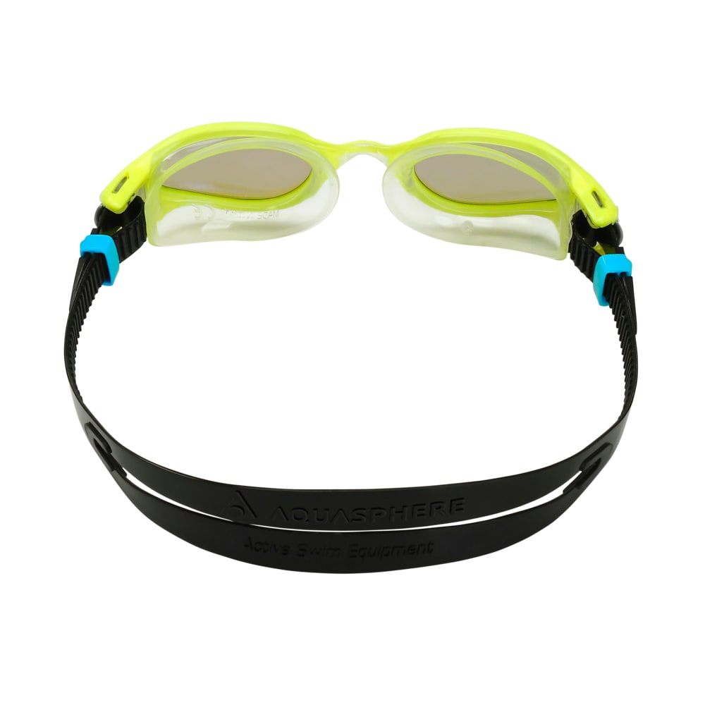 Aquasphere Lentes Kaiman EXO / Amarillo - Transparente / Blue Titanium Mirrored5