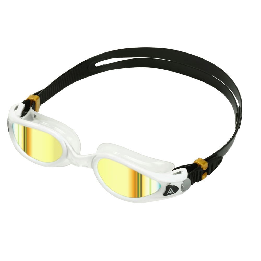 Aquasphere Lentes Kaiman EXO / Blanco - Transparente / Gold Titanium Mirrored2