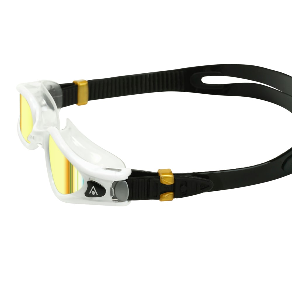 Aquasphere Lentes Kaiman EXO / Blanco - Transparente / Gold Titanium Mirrored4