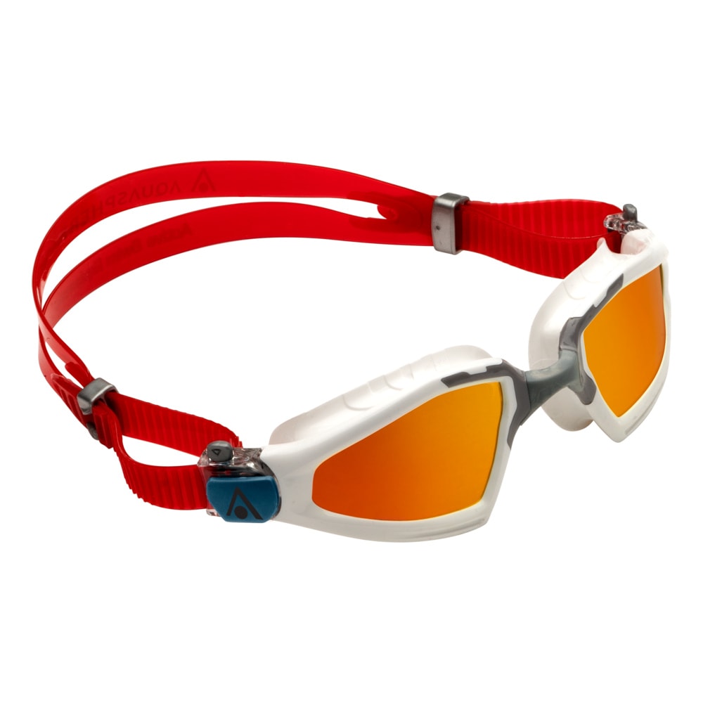 Aquasphere Lentes Kayenne Pro / Blanco - Gris / Red Titanium Mirrored3