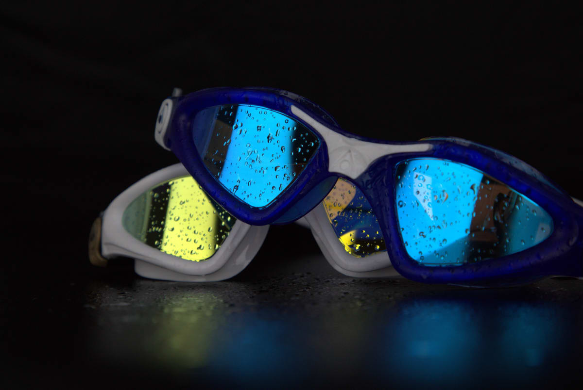 Aquasphere Lentes Kayenne / Azul - Blanco / Blue Titanium Mirrored6