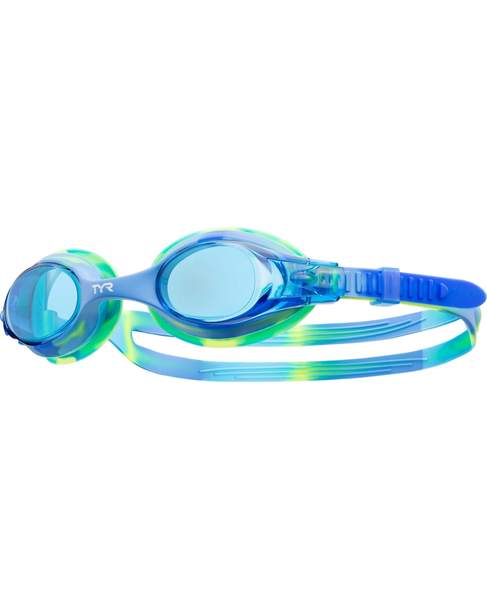 TYR Lentes Swimple Tie Dye Kids / Azul - Verde / Blue1