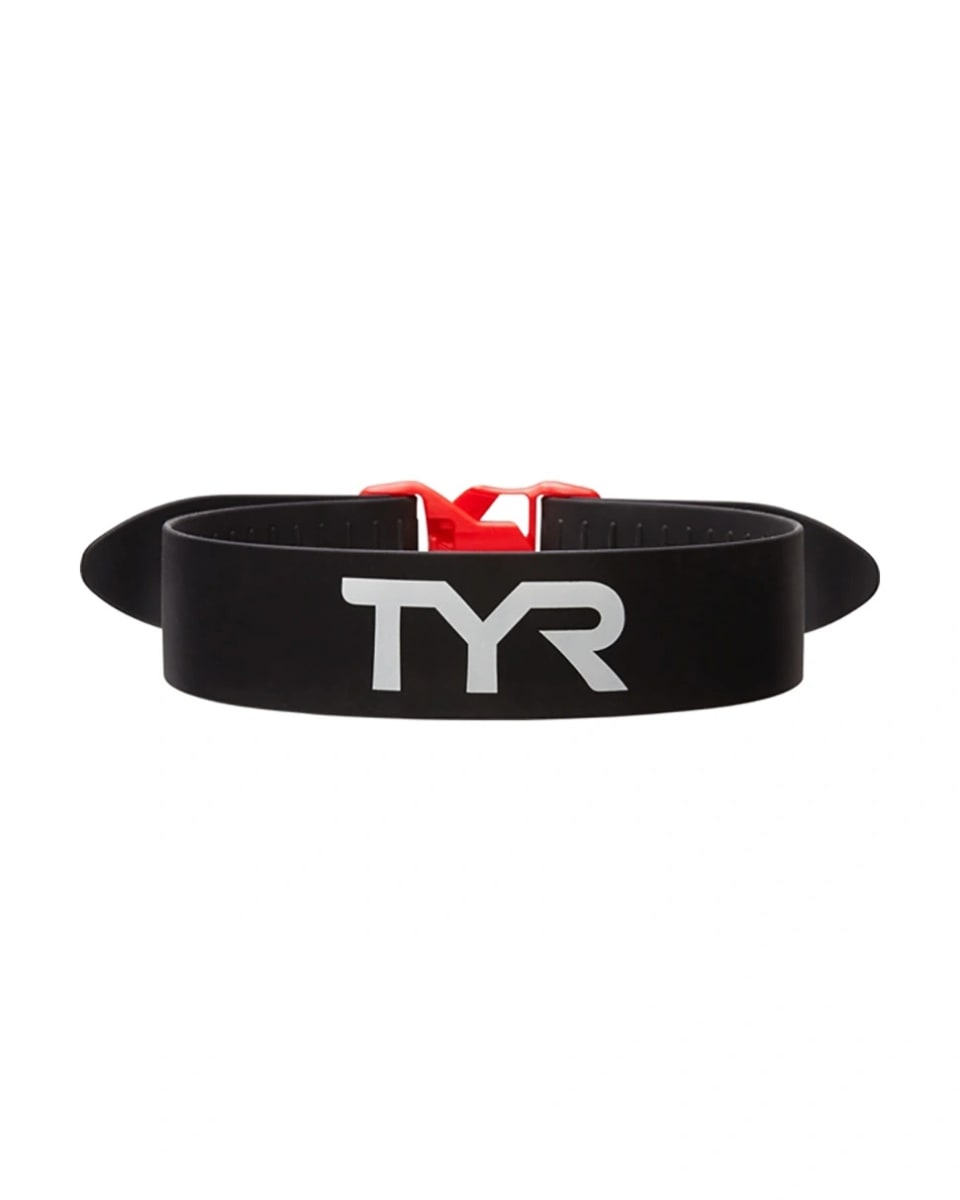 TYR Training Pull Strap / Negro -  Rojo1