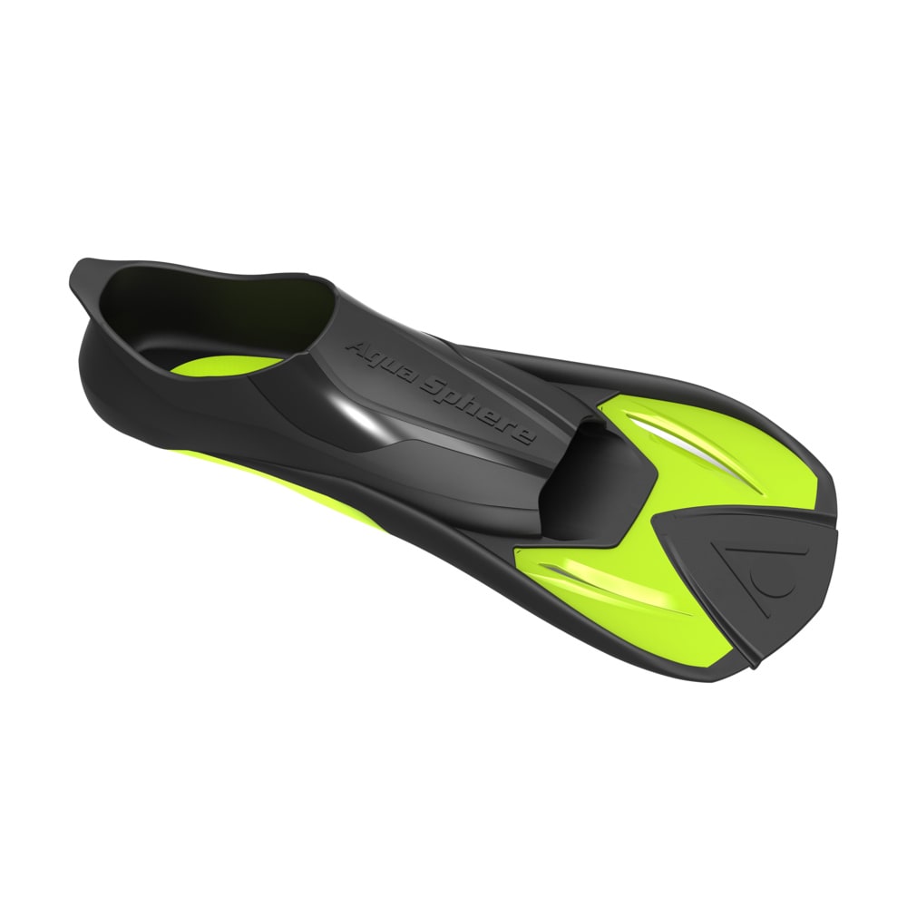 Aquasphere Aletas Microfin Jr / Amarillo - Negro2