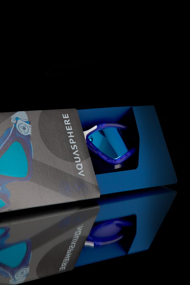 Aquasphere Lentes Kayenne / Azul - Blanco / Blue Titanium Mirrored7