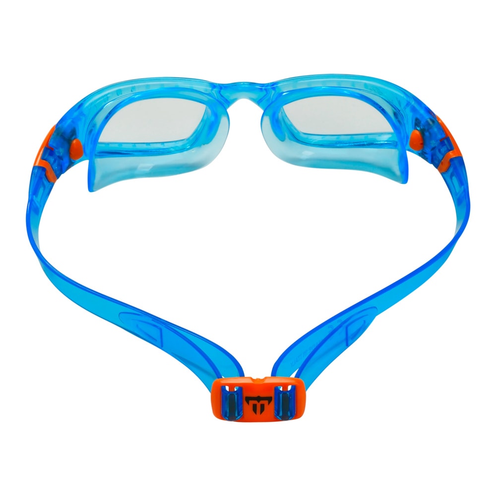 Phelps Lentes Tiburon Kid / Celeste - Naranja / Clear 4