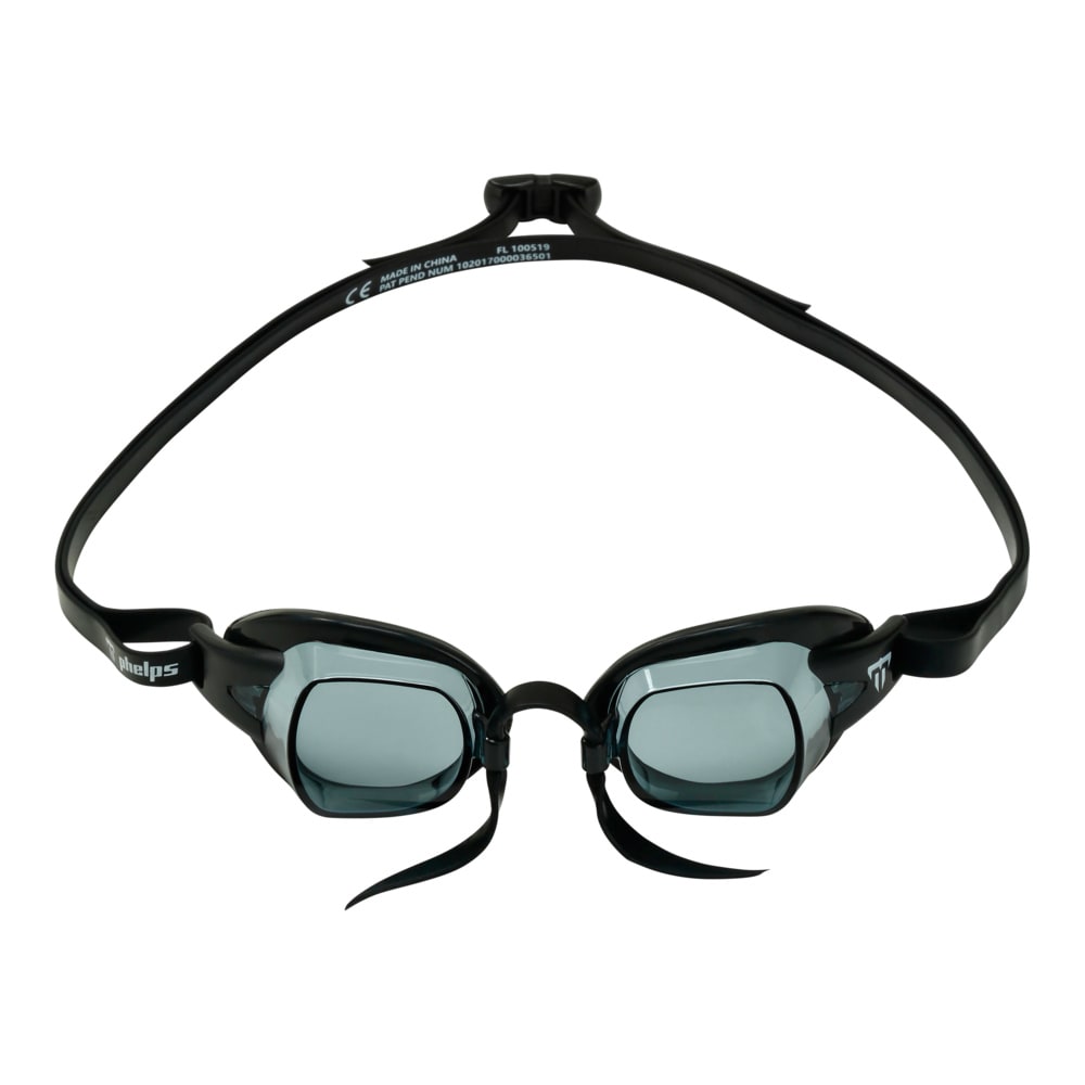 Phelps Lentes de Natación Chronos / Negros / Smoke4