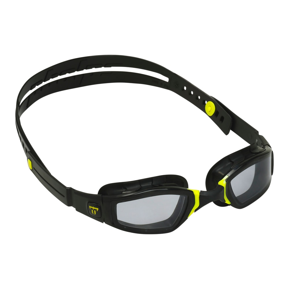 Phelps Lentes de Natación Ninja / Negro - Amarillo / Smoke2