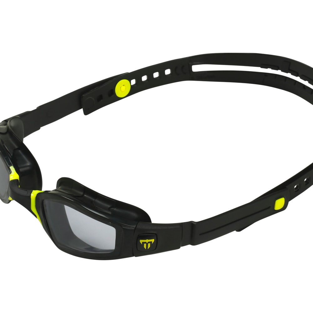Phelps Lentes de Natación Ninja / Negro - Amarillo / Smoke6