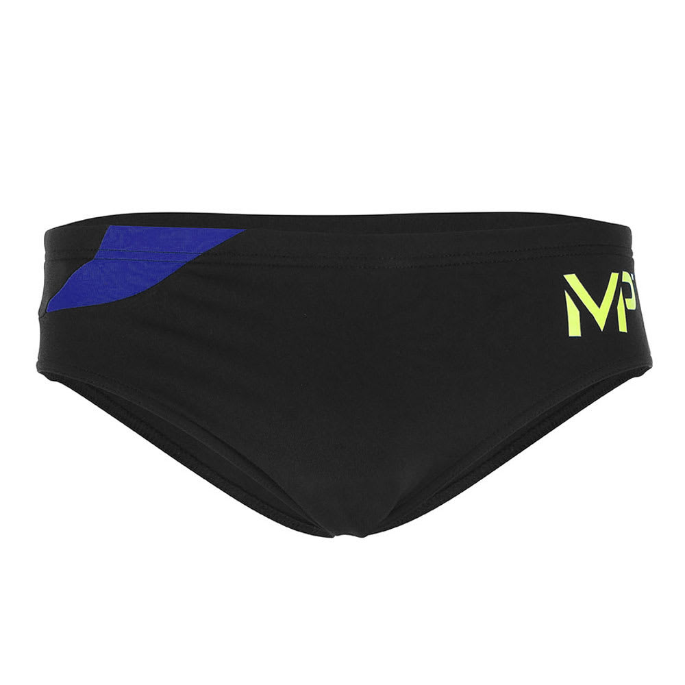 Phelps Ropa de Baño Hombre Brief Splice / Negro - Azul3