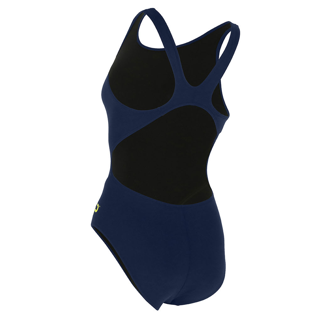 Phelps Ropa de Baño Mujer Comp Back Solid / Azul Marino1