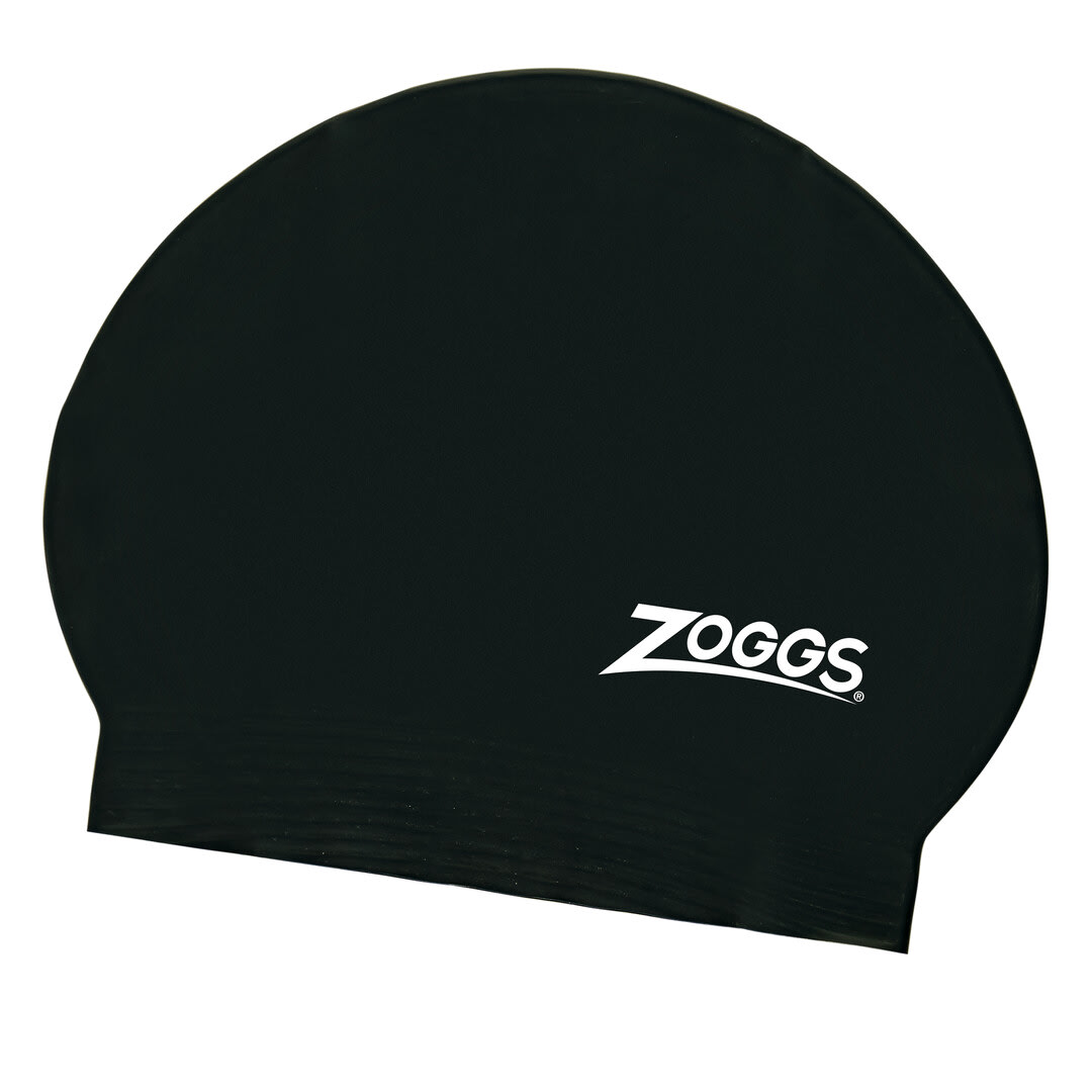 Gorra de Natación Zoggs Junior Latex Cap Negro1