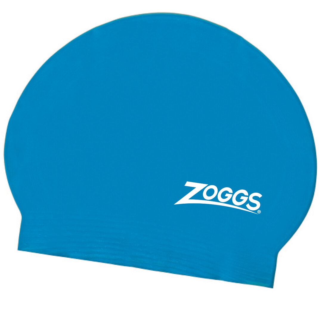 Gorra de Natación Zoggs Junior Latex Cap Azul1