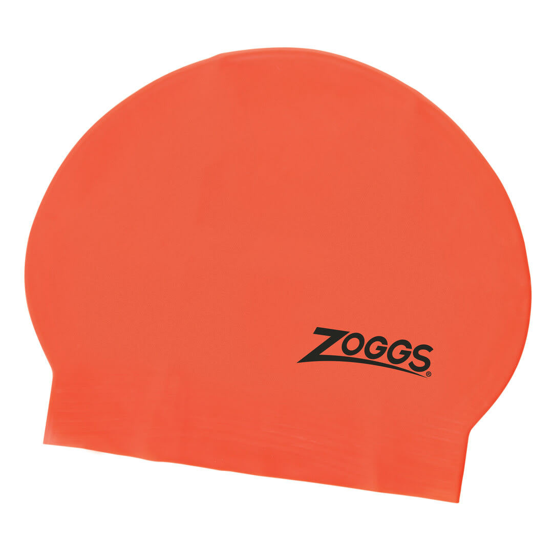 Gorra de Natación Zoggs Junior Latex Cap Naranja1