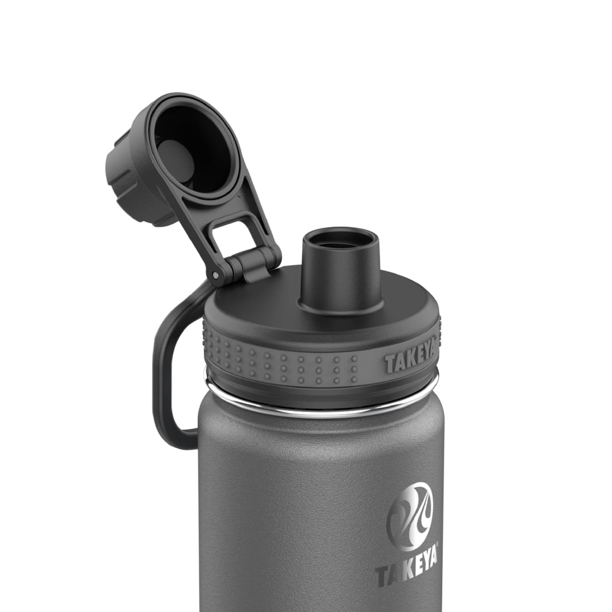 Takeya Originals 18 oz Spout Bottle Graphite2